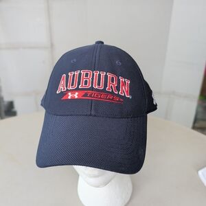Under Armour Auburn Tigers Navy Cap Hat SZ Small/ Medium Unisex Casual Sporty